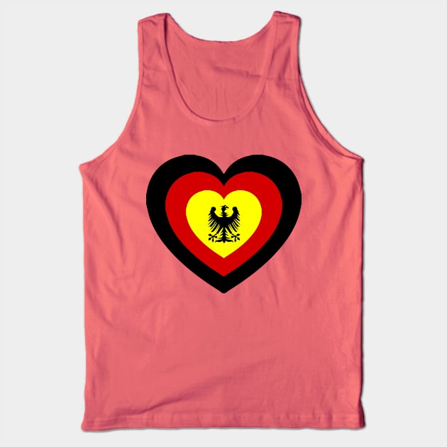 german heart Tank Top by Karpatenwilli